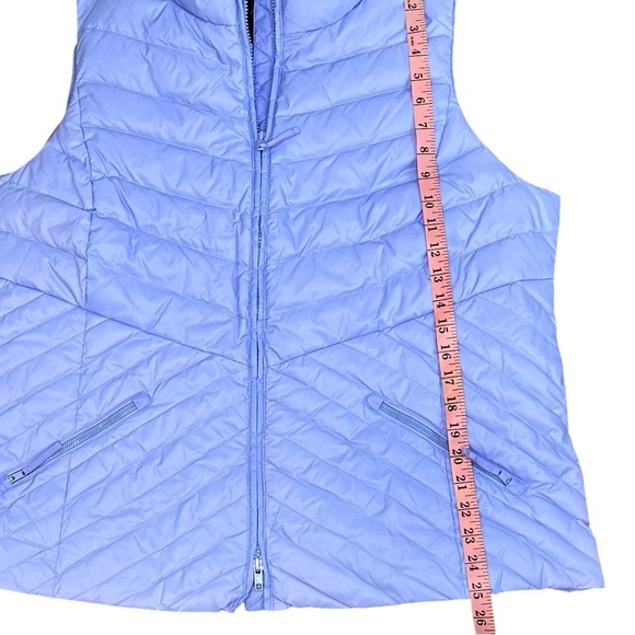 NWT Talbots Sky Blue Quilted Down Vest Plus Size 1X - Picture 14 of 14